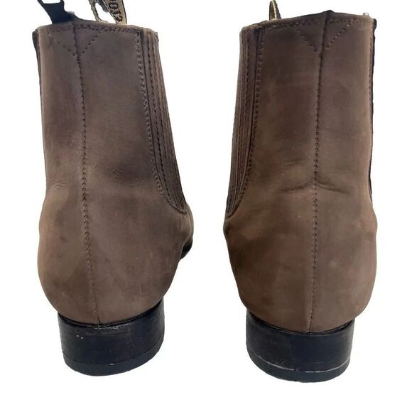 Wild West Brown Suede Boots‎ Women’s Size 9/Mexico 26 - Picture 6 of 10